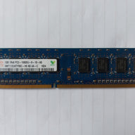 Hynix/HP 1GB PC3-10600 DDR3-1333MHz non-ECC Unbuffered CL9 240-Pin DIMM Single Rank Memory Module (HMT112U6TFR8C-H9 497156-D88)