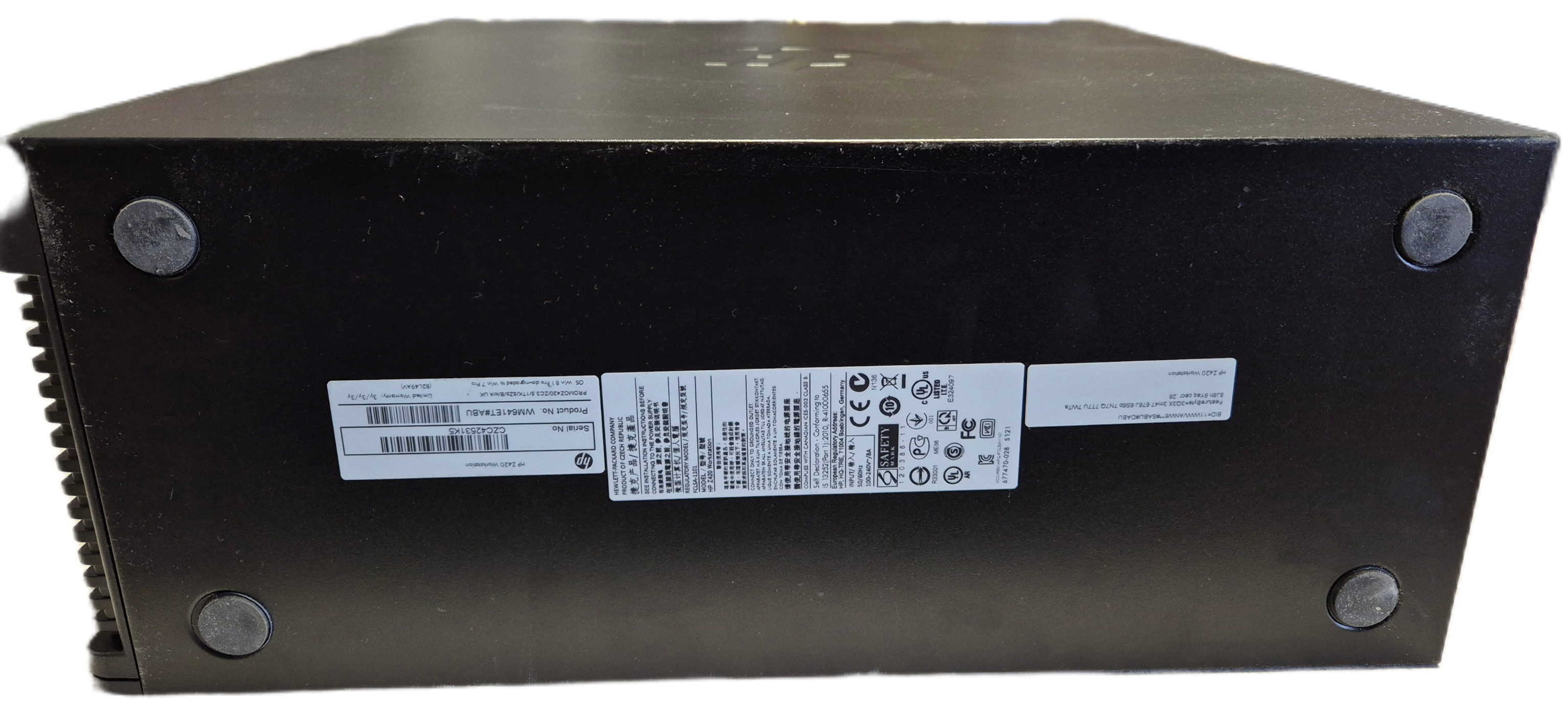 HP Z420 Workstation Xeon E5-1650 3.5Ghz 8GB RAM DVD NO HDD NO OS - no graphics card ( WM641ET#ABU ) USED