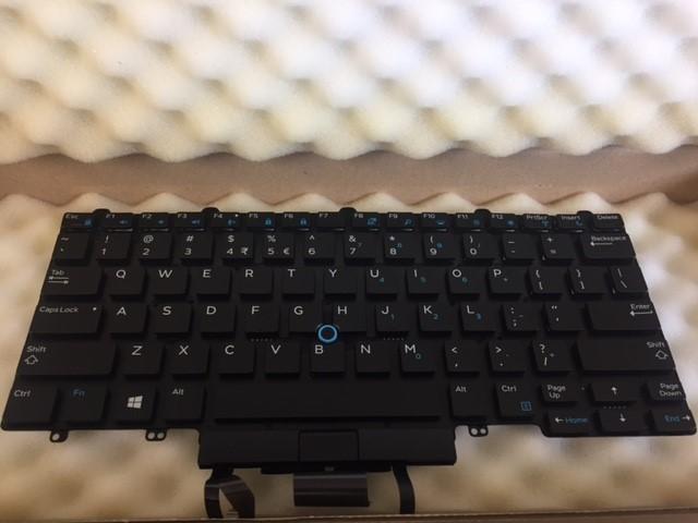 Dell Latitude E5450 E7450 US Backlit Keyboard (0F2X80 F2X80)