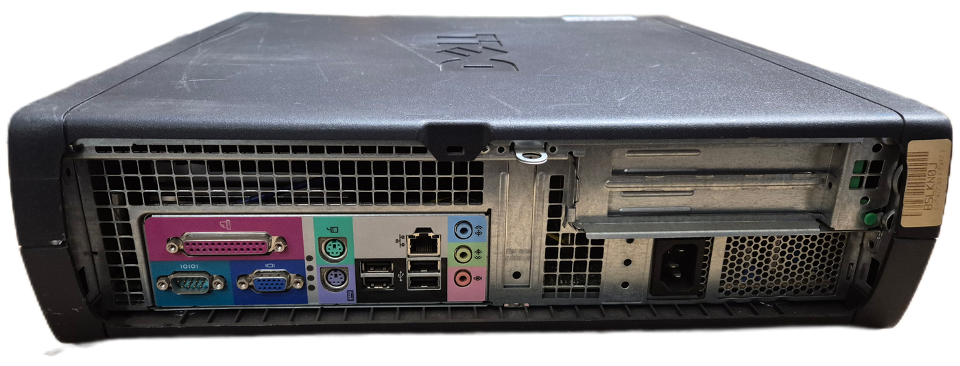 Dell Optiplex GX260 SFF P4 2.4GHz DVD 512MB RAM NO HDD NO OS Windows XP Pro COA present ( DHS ) USED