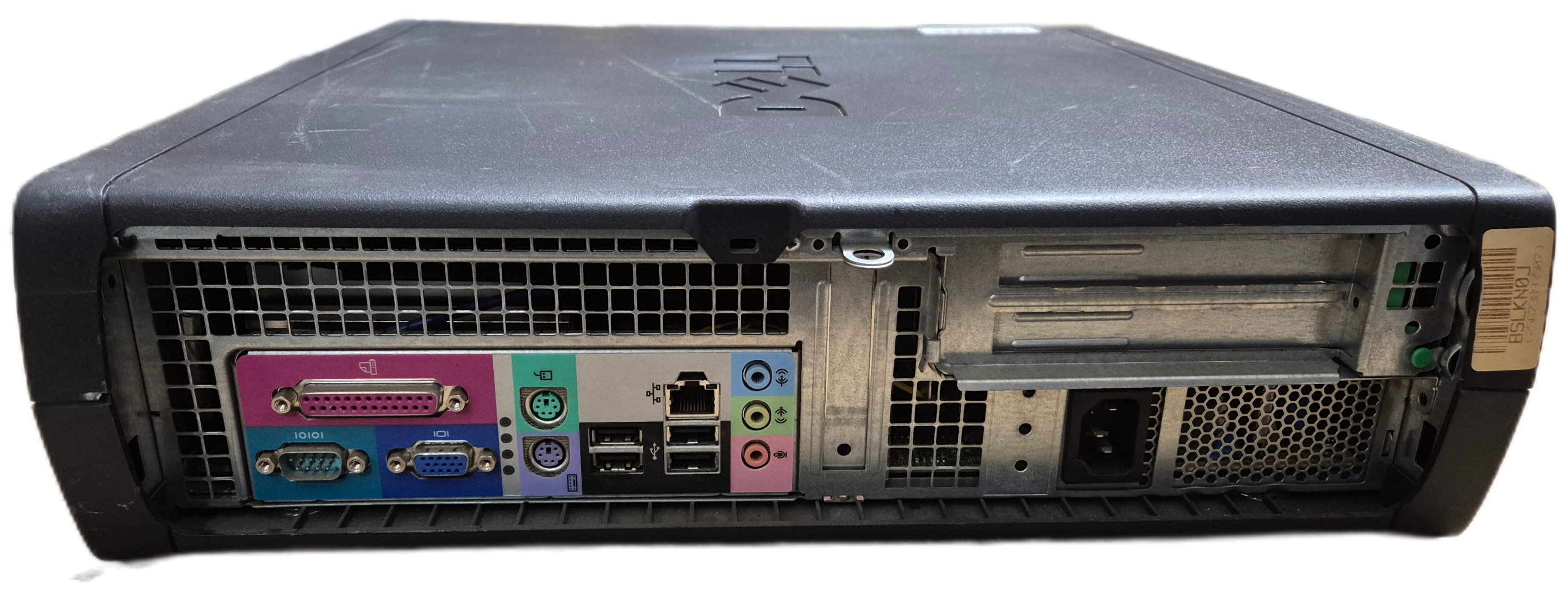 Dell Optiplex GX260 SFF P4 2.4GHz DVD 512MB RAM NO HDD NO OS Windows XP Pro COA present ( DHS ) USED