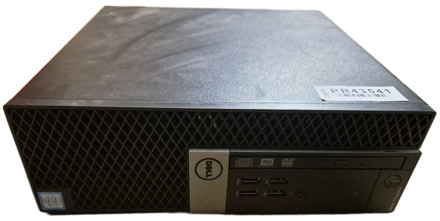 Dell Optiplex 3040 SFF 500GB HDD 4GB RAM i3-6100 3.7GHz DVD Linux w/ wifi card NO AERIALS ( D11S001 ) USED