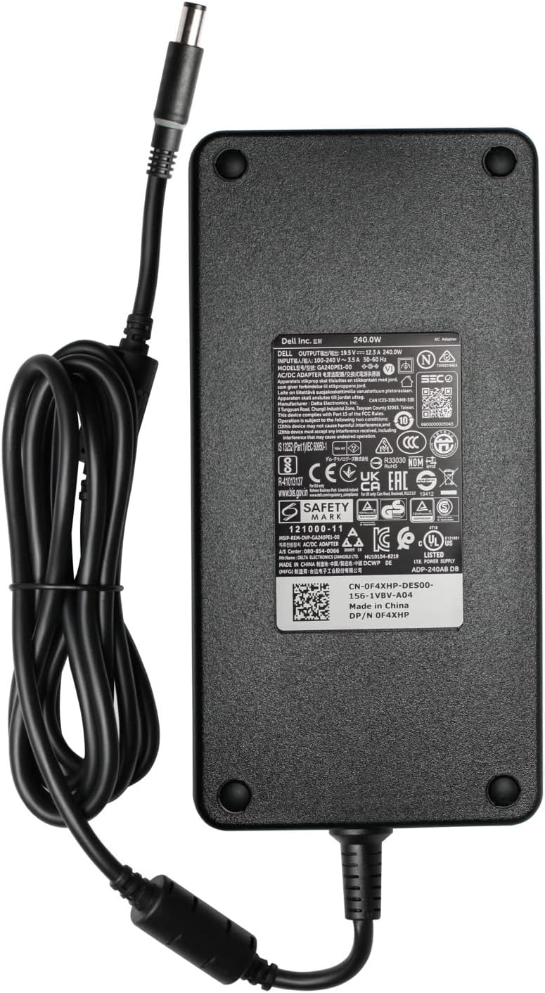 Dell 240W 19.5V 12.3A AC Adapter ( 0FWCRC GA240PE1-00 ) REF