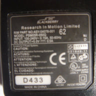 PSM05R-050Q - Blackberry Mains Charger In 100-240v 0.15a Out 5v 0.5a - ASIS