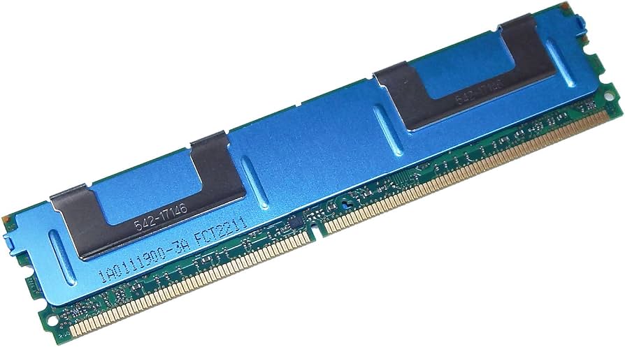 Micron 1GB DDR2-677MHz PC2-5300 CL5 FBDIMM ( MT9HTF12872FY-667G1D6 ) REF