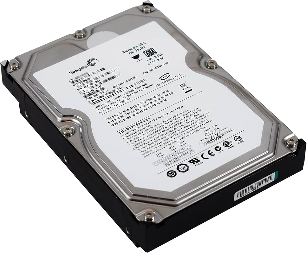 Seagate Barracuda 750GB 7200RPM SATA 3.5in HDD ( ST3750330NS 9CA156-302 ) REF