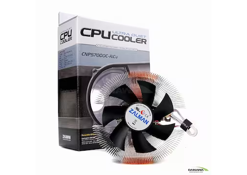 Zalman Ultra Quiet CPU Cooler fan ( CNPS7000C-AlCu ) NEW