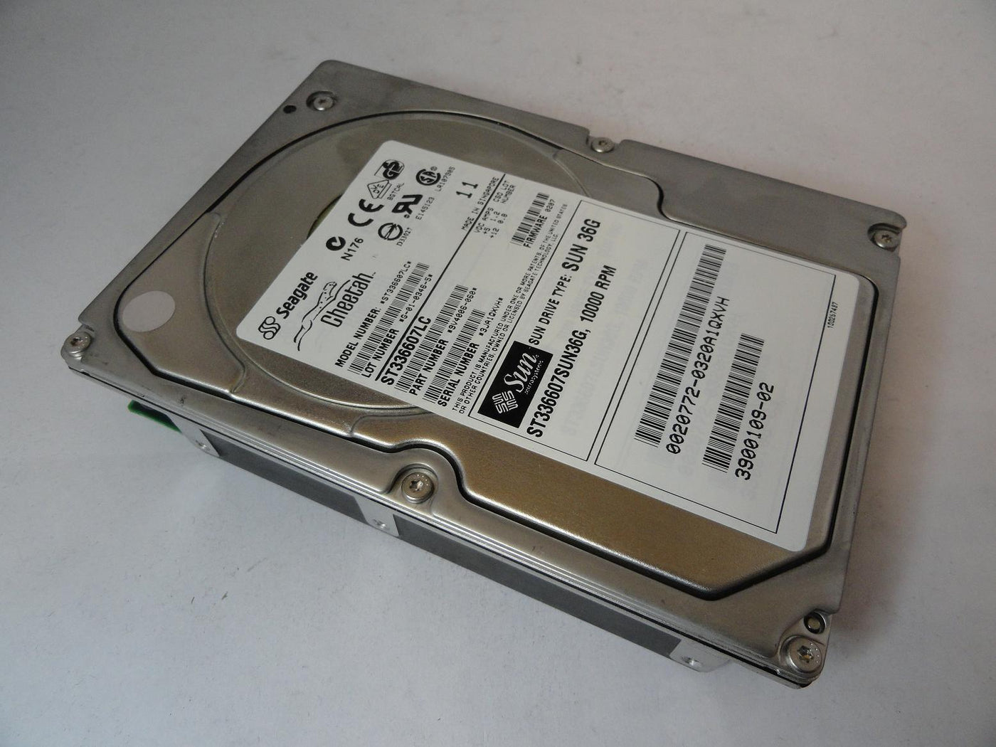 9V4006-060 - Seagate Sun 36GB SCSI 80 Pin 10Krpm 3.5in HDD - USED