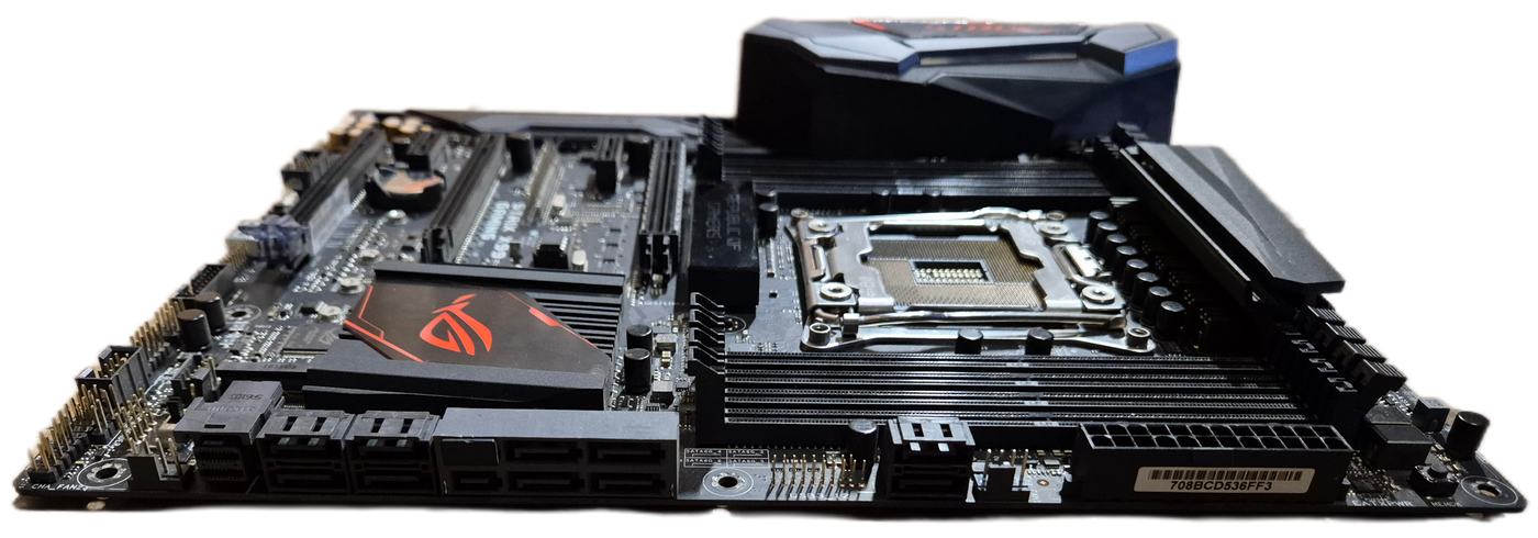 ASUS ROG STRIX X99 Gaming Motherboard LGA2011-3 DDR4 ATX - NO PCIEx4 connector USED