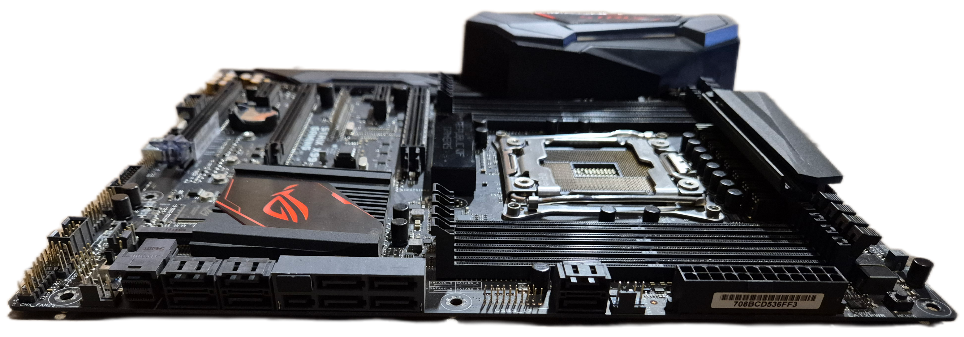 ASUS ROG STRIX X99 Gaming Motherboard LGA2011-3 DDR4 ATX - NO PCIEx4 connector USED