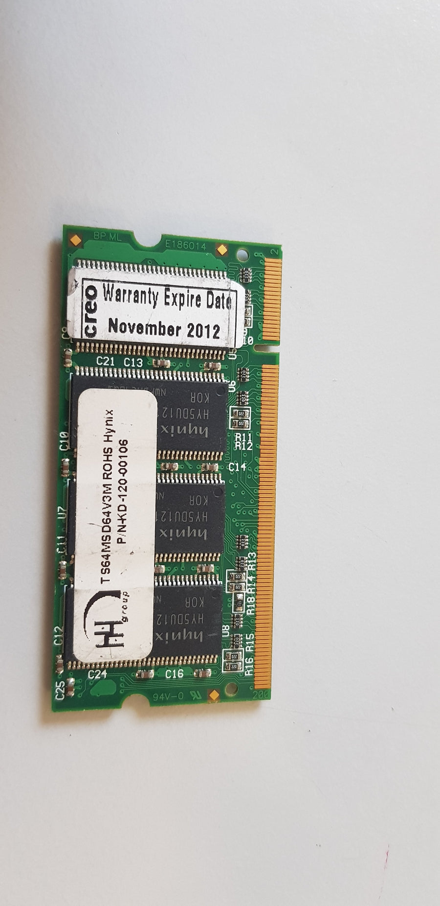 Transcend 512MB DDR PC2700 2.5V Non ECC Unbuffered 200Pin 333MHz SODIMM Memory Module (TS64MSD64V3M)