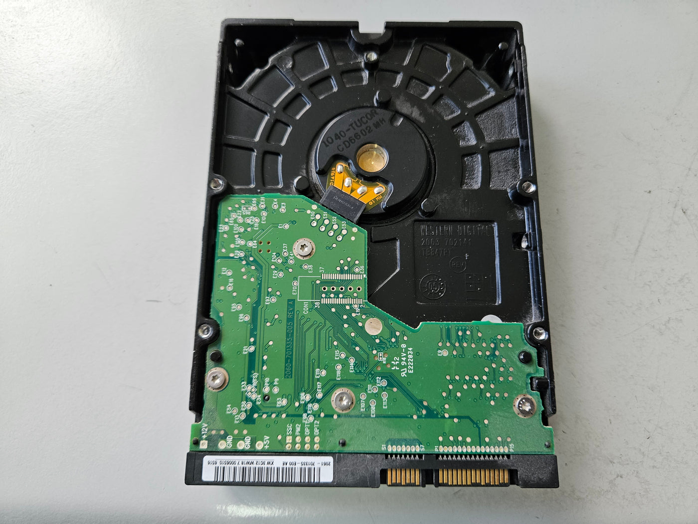 Western Digital HP 80GB 7200RPM SATA 3.5in HDD ( WD800JD-60LSA0 381648-001 345713-001 ) REF