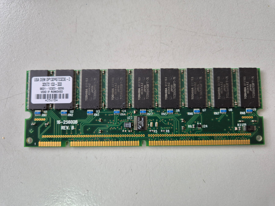 Dane-Elec 256MB PC133 133MHz ECC Registered CL3 168-Pin DIMM ( DP133R072323E ) REF
