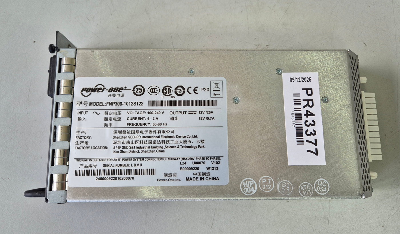 Power One FNP300-1012S122 300W PSU ( 50005084 ) USED