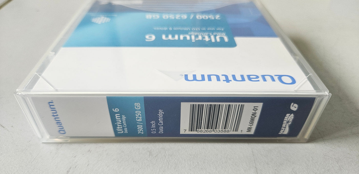 Quantum LTO Ultrium 6 0.5in Data Cartridge ( MR-L6MQN-01 ) NEW