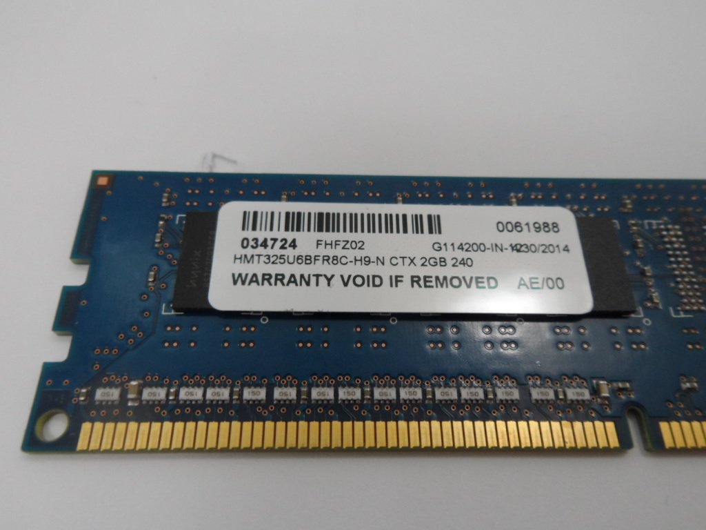 PR23418_HMT325U6BFR8C-H9_Hynix 2Gb Memory Module - Image2