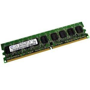 Samsung 1GB PC2-6400 DDR2-800MHz ECC Unbuffered CL6 240-Pin DIMM Dual Rank Memory Module (M391T2953EZ3-CF7)