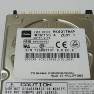 PR14375_HDD2155_Toshiba 6GB IDE 4200rpm 2.5in HDD - Image3