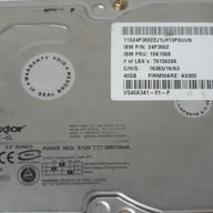 D740X-6L - Quantum IBM 40Gb IDE 7200rpm 3.5in HDD - USED