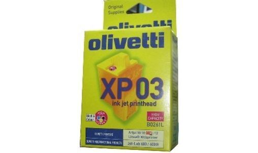 Olivetti XP03 Print cartridge 1 x black, yellow, cyan, magenta ( B0261L ) NEW OLD STOCK