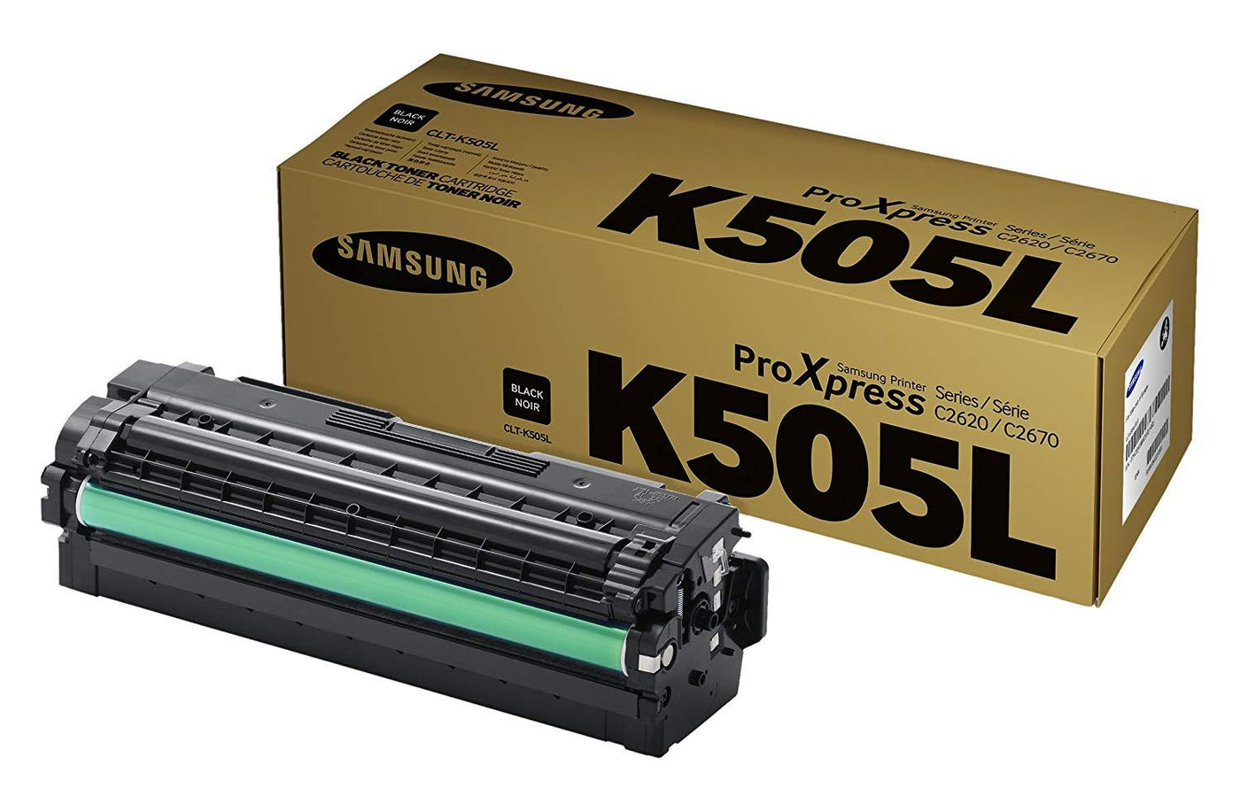 samsung black toner cartridge ( clt k505l)