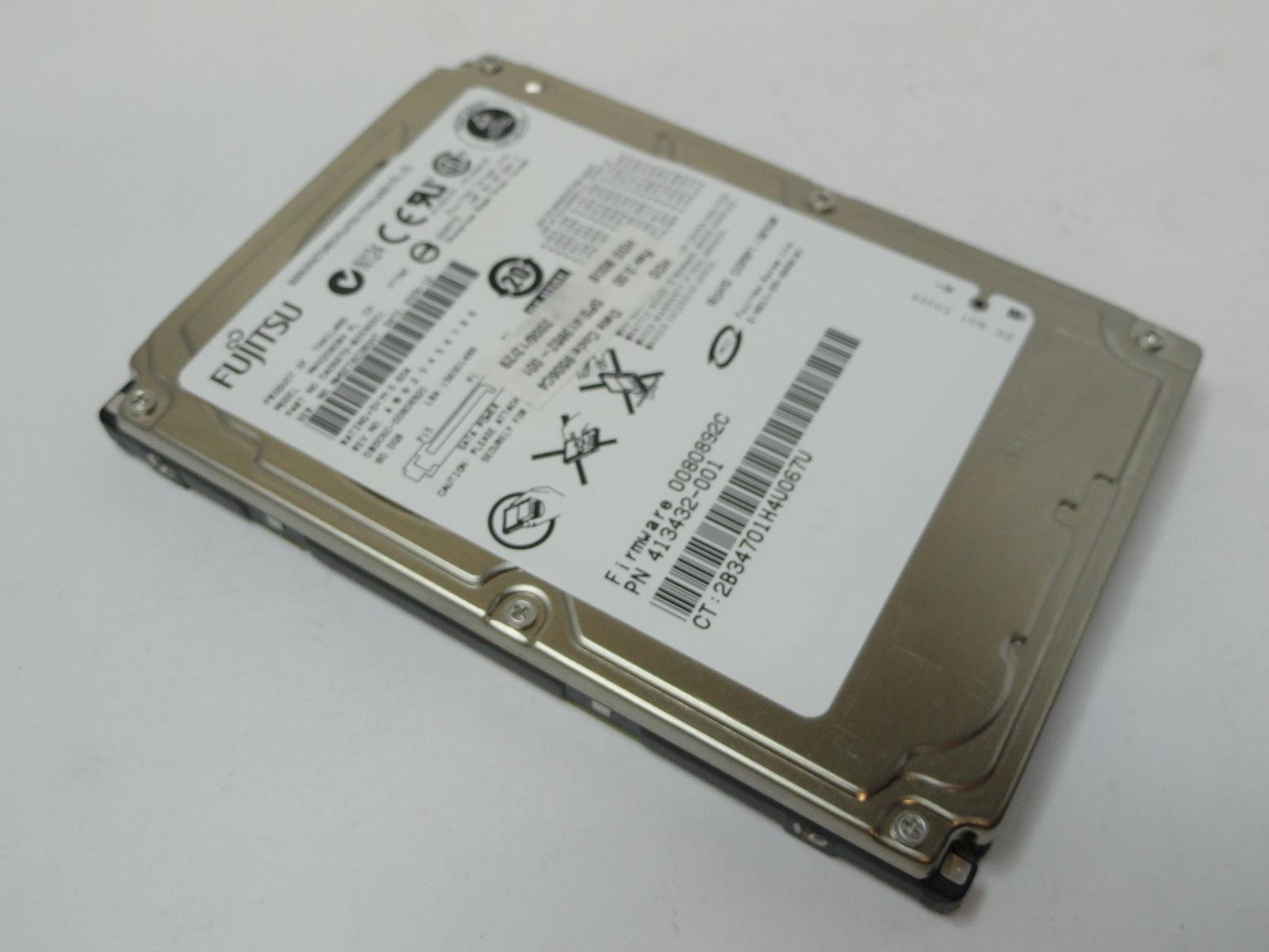 CA06672-B25300C1 - Fujitsu HP 80GB SATA 5400rpm 2.5in HDD - Refurbished