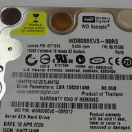 PR23928_WD800BEVS-08RS_WD Lenovo 80GB SATA 5400rpm 2.5in HDD - Image4