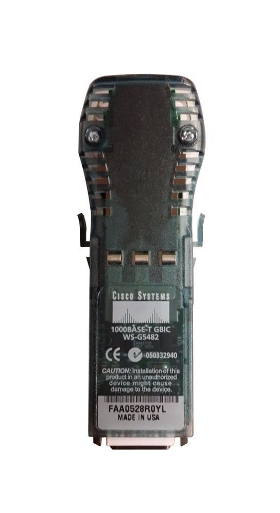 Cisco 1000BASE-T GBIC Module (WS-G5482 USED)