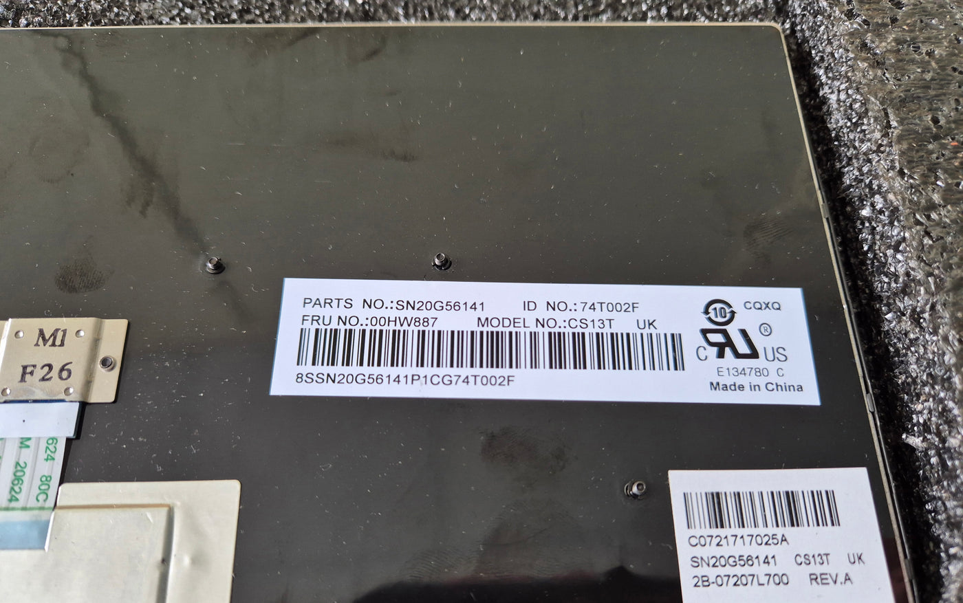 Lenovo Thinkpad T440s Keyboard FRENCH AZERTY ( CS13T 00HW887 ) REF - Boxed