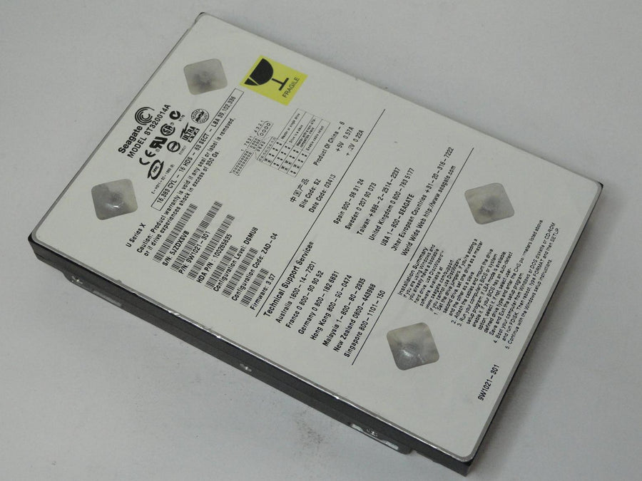 Seagate 20GB IDE 5400rpm 3.5in HDD ( 9W1021-301 ST320014A ) REF