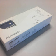 Novero Soho Nappa Bluetooth Headphones - Silver / Blue - PC User | PC Parts And Spares | FREE UK DELIVERY