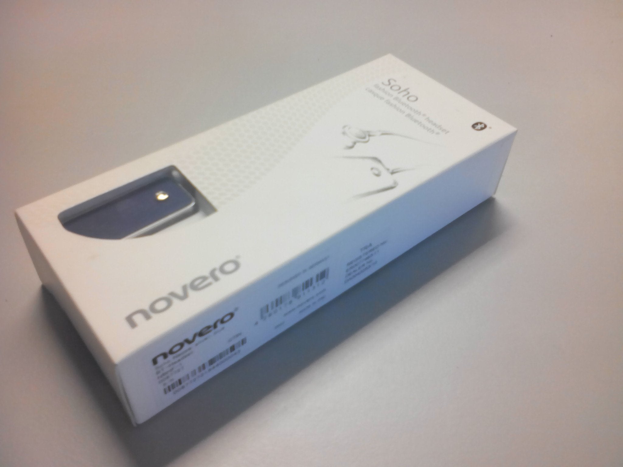 Novero Soho Nappa Bluetooth Headphones - Silver / Blue - PC User | PC Parts And Spares | FREE UK DELIVERY