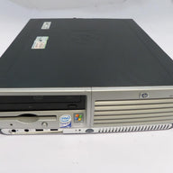 ET090AV - HP Compaq dc7700 Intel Core 2 Duo 2.4GHz 1Gb RAM DVD/RW SFF Desktop - No HDD - USED