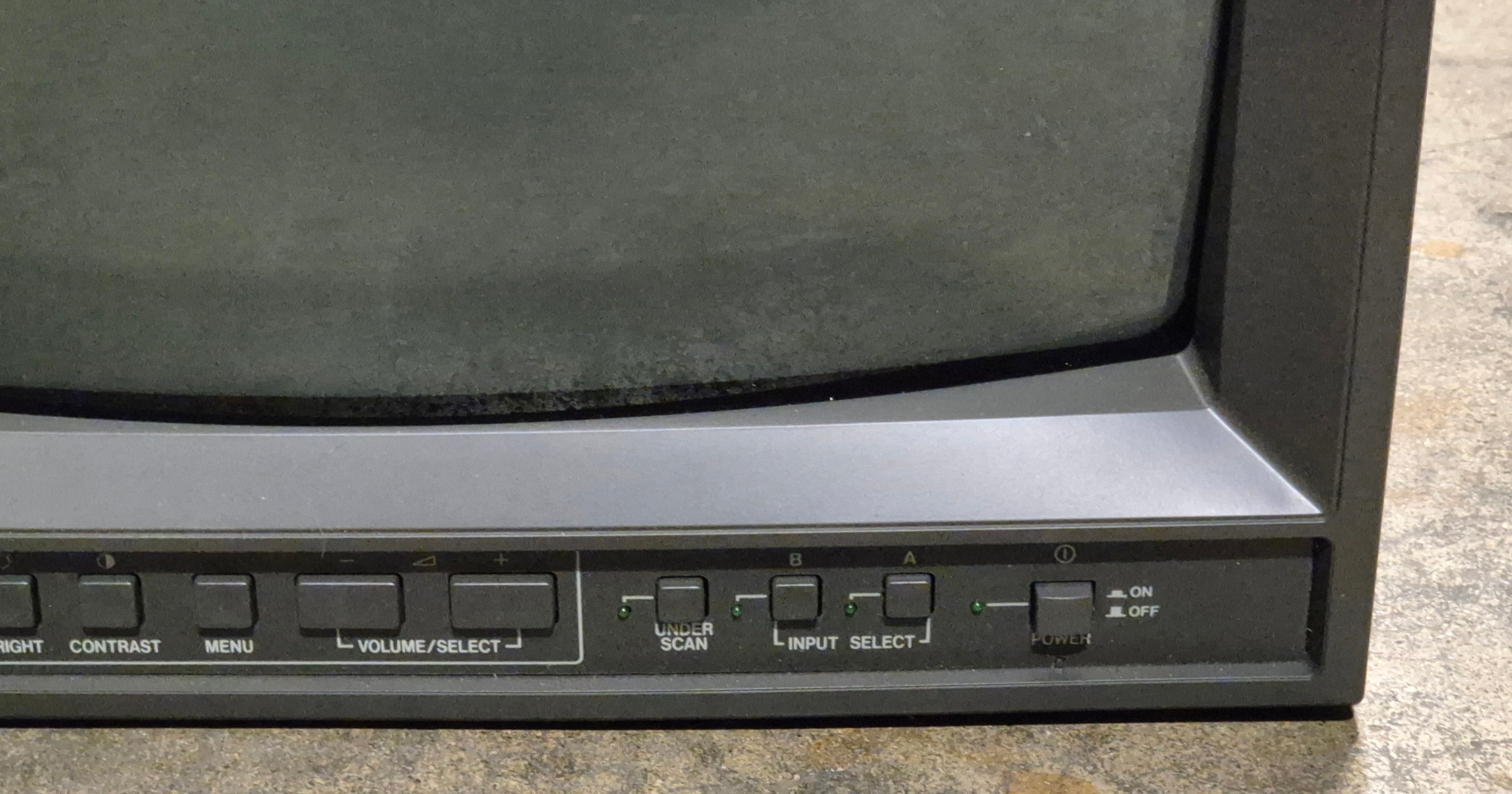 JVC Colour Video Monitor Boxed with original manual ( TM-H140PN ) USED