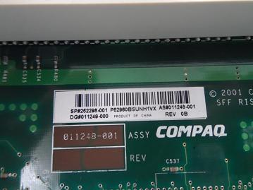 PR19359_01128-001_Compaq 01128-001 SFF PCI Riser Card - Image4