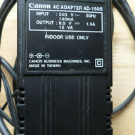 Canon AC ADAPTOR 9 5V-1 5A  (AD 150S USED)
