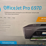 HP OfficeJet Pro 6970 All-In-One Colour Printer ( T0F33A ) USED with original box/inks