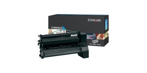 Lexmark High Yield Cyan Toner cartridge -10000 pages - LCCP ( C780H2CG ) NEW OLD STOCK FINAL SALE