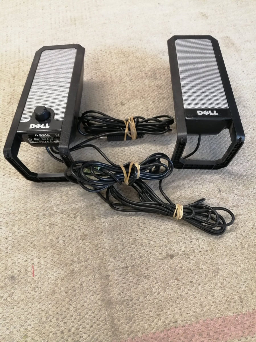 DELL A225 MULTIMEDIA SPEAKERS USB IN 5V 0.5A  ( A225 USED )