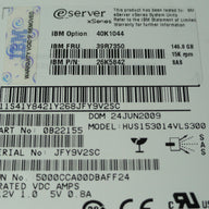 PR20498_0B22155_Hitachi IBM 146.8GB SAS 15Krpm 3.5in HDD - Image2