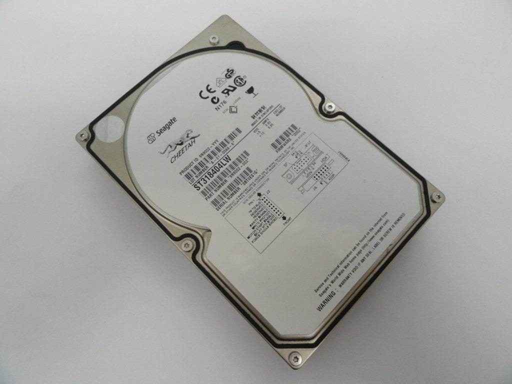 9N9002-002 - Seagate 18.4Gb SCSI 68 Pin 10Krpm 3.5in HDD - Refurbished