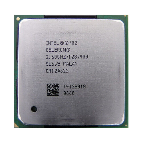 Intel Celeron 2.6GHz 400 Socket 478 CPU ( SL6W5 ) USED