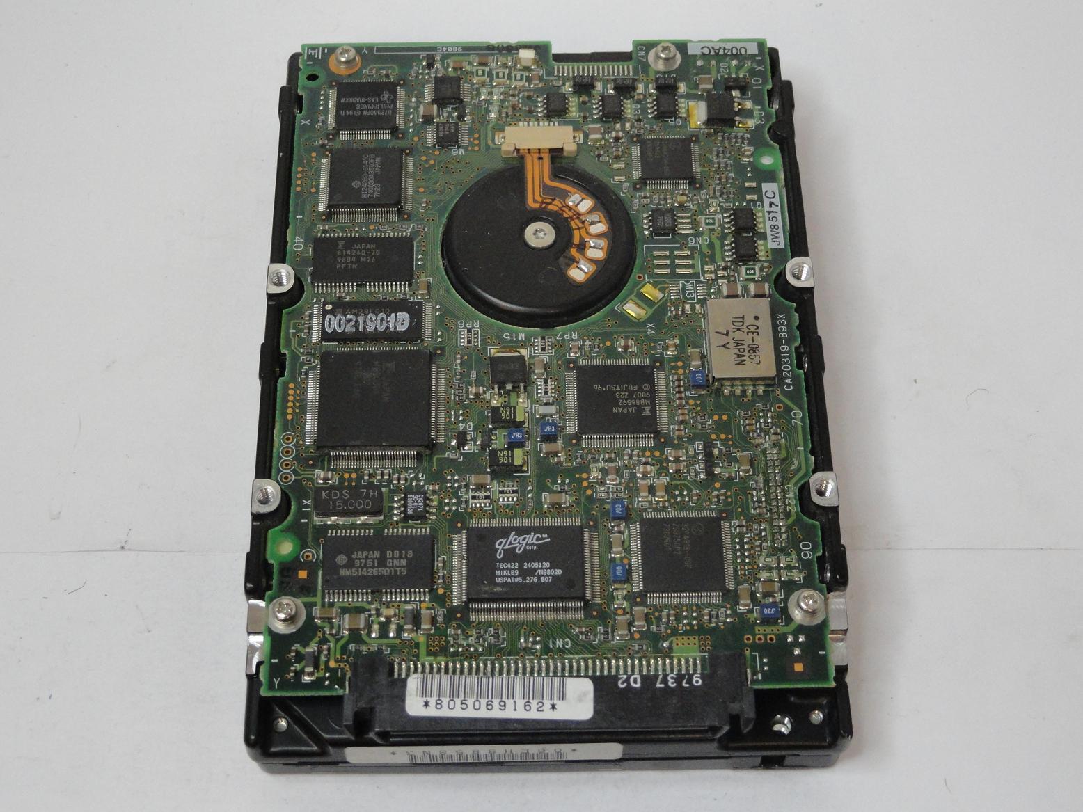PR04436_CA01606-B35100SD_Fujitsu Sun 4.3GB SCSI 80 pin 7200rpm 3.5in HDD - Image2