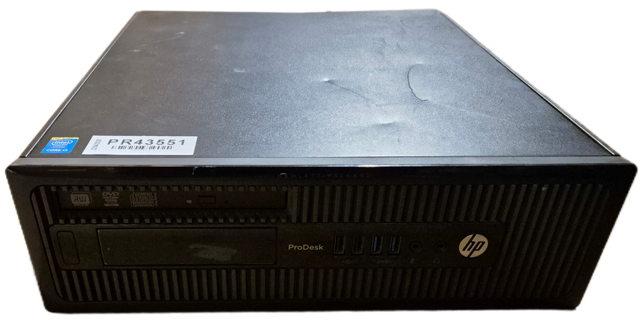 HP ProDesk 400 G1 1TB HDD 4GB RAM i5-4570 3.20GHz DVD NO OS ( F4Q32EA#ABU ) USED