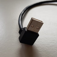 Sinforcon USB angled AM to USB AF serial connector cable (CAB0006)