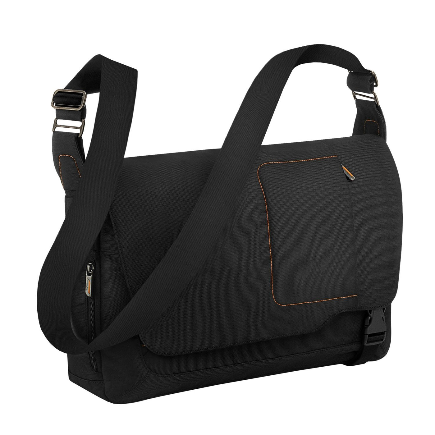 Briggs & Riley Grow Expandable Messenger Bag Black ( Briggs & Riley  VB411X NOB) )