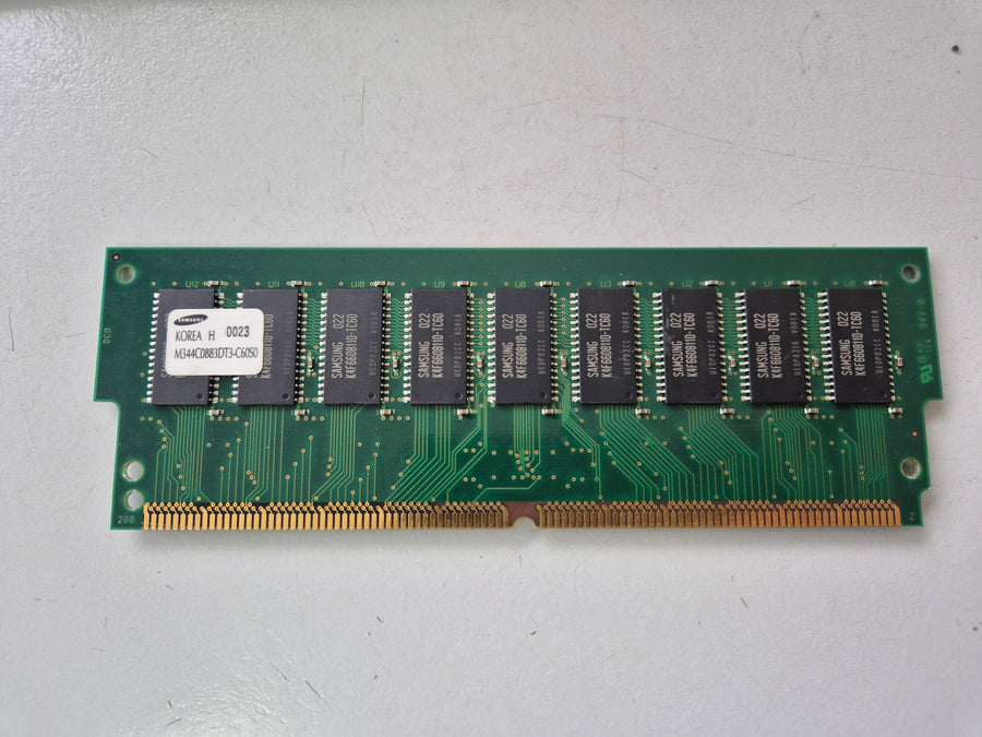 Samsung 128Mb PC100 100MHz 60ns ECC 200Pin DIMM ( M344C0883DT3-C60S0 ) REF