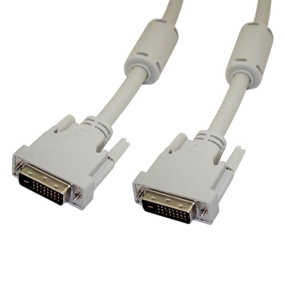 DVI/D M to M Dual Link Digital beige 2m cable (2255D-2 NEW)