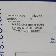 452056 - Image-Masters LJ4000 Printer Cartridge For Use With HP4127A, HP4127X, HP LaserJet 4000/4050 Series. Canon 3839A003AA. LBP-1760. Brother TN9500. HL-2460 - NOB