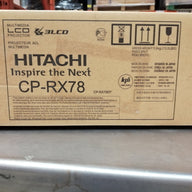 HITACHI  MULTIMEDIA PROJECTOR ( CP - RX78 )